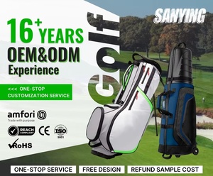 ถุงกอล์ฟที่ออกแบบเองได้พร้อมพิมพ์โลโก้ถุงกอล์ฟคลับและวัสดุกันน้ำ14ช่องสำหรับใส่ไม้กอล์ฟ - Product Image 4