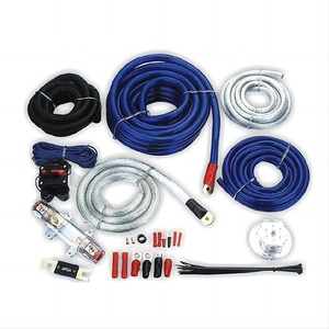 OEM <strong>RCA</strong> Audio Subwoofer <strong>Wiring</strong> Kit Amplifier <strong>Speaker</strong> Installation Cable 8 GA Power Cables 60 80 100 AMP Fuse Holder for Car - Product Image 3