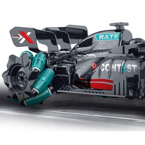 1/16 2.4G Gravity Sensing Smoke Spraying Light Drifting Wheel Formula Race Fast Toy Radio Control <strong>Drift</strong> RC Car with <strong>Watch</strong> Remote - Product Image 4