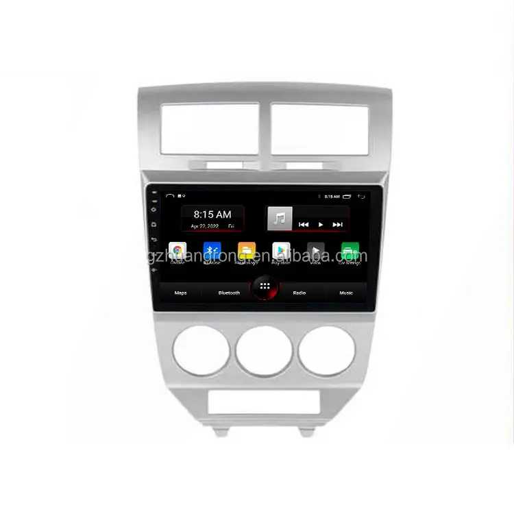 Radio Android 12 4 + 64GB carplay radio de coche para Dodge caliber 2007-2014 Jeep Compass MK 2006-2010 radio Cámara Colling ventilador GPS para coche