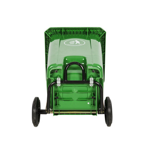 240 litros grande verde al aire libre calle parque contenedor de residuos reciclaje HDPE Pedal plástico basura/cubo de basura para público - Product Image 6