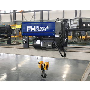 Prix européen de chariot de grue de câble métallique électrique de 2 tonnes 5 tonnes 10 tonnes d'utilisation d'atelier - Product Image 4