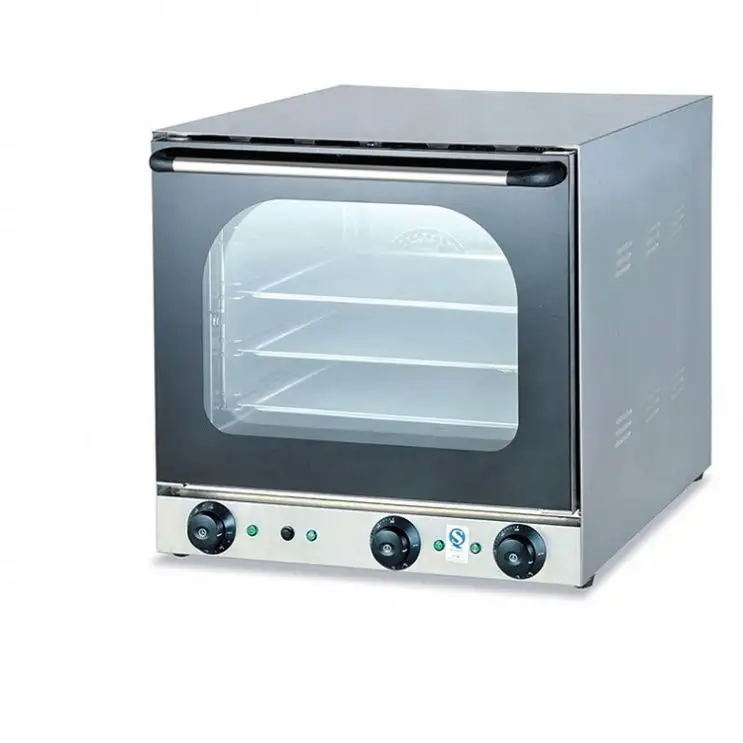 Assadeira elétrica de gás 12 bandejas, máquina rotativa de ar quente para forno, biscoito, forno