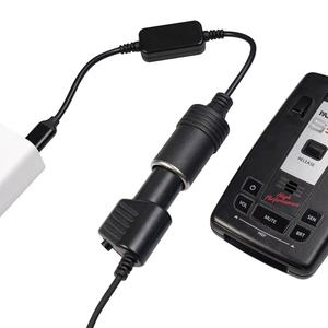 Entrada de alimentación de cobre 22awg a prueba de agua personalizada 5V12V USB A macho a cable de salida de potencia de chip de refuerzo de voltaje con luz LED para coche - Product Image 2