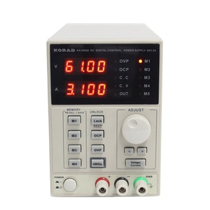 KA3005D 30V5Aモバイル修理生産ラインテスト規制されたプログラム可能な線形可変調整可能なDC電源 - Product Image 1