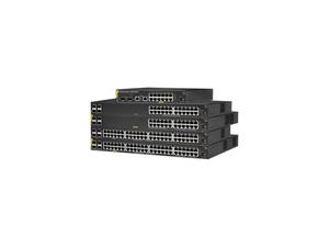 R8N85A Gigabit-Ethernet-Netzwerk-Switch mit POE VLAN SNMP Stapelbarer 100-Mbit/s-Übertragungs rate SFP-Glasfaser anschluss Neu auf Lager