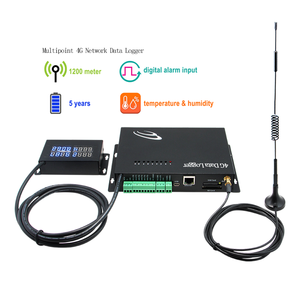Registrador de datos 4G, controlador Digital de datos de temperatura y humedad en tiempo Real, instrumento de medición, Monitor de calidad del aire