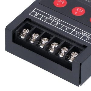 5V-24V RGB LED-Controller, Farbstreifen-Licht projekt PWM digitale LED-Steuerung mit Fernbedienung