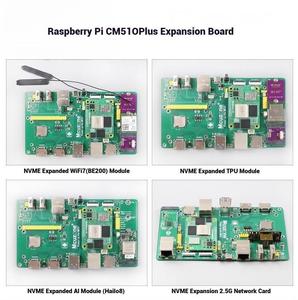 <span class=keywords><strong>Raspberry</strong></span> <span class=keywords><strong>Pi</strong></span> CM5 <span class=keywords><strong>IO</strong></span> Plus scheda di espansione USB 6 vie con 5 v4.5a PoE Gigabit SMD pacchetto Linux sistema operativo