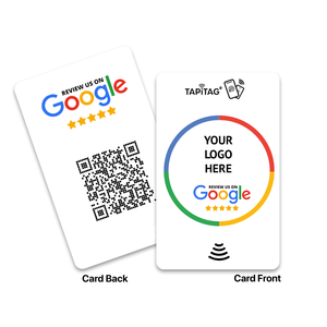 Código QR reutilizable inteligente y calcomanía de Google NFC para interfaz de comunicación RFID de tarjeta de visita de 13,56 MHz - Product Image 4