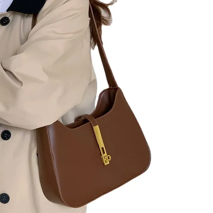 Korean Style design Bag Women's 2023 New High-end Sense Portable Underarm Bag Instagram Style All-match Fashionable Shoulder