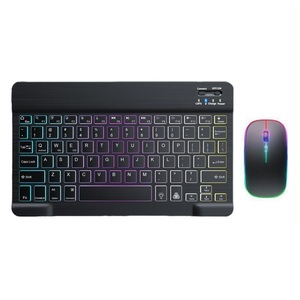Combo de teclado y ratón inalámbricos para Windows, inalámbrico de 2,4 GHz, ratón compacto, para PC, Laptopm, batería recargable de larga duración - Product Image 1