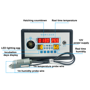Smart Digital Incubator Humidity <strong>Temperature</strong> <strong>Controller</strong> Measurement <strong>Temperature</strong> Instruments Thermostat for Sale - Product Image 6