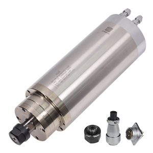 HQD GDZ-24-1B <strong>3.2KW</strong> 100mm Water Cooling 400HZ <strong>Spindle</strong> <strong>Motor</strong> for Stone and Metal Working Cnc Router - Product Image 1