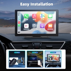 Android Auto GPS Backup telecamera Mirror Link controllo vocale per Bluetooth AUX FM Radio satellitare per tutti i veicoli DSP MP3 funzioni - Product Image 4