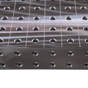 Plataforma DE TRABAJO serie 16/28 de acero mesa de soldadura flexible 3D con plantillas de soldadura para sistema de detección de tuberías industriales (brida) - Product Image 5
