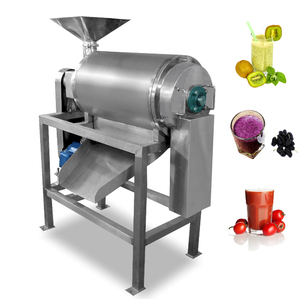 Prickly <strong>Pear</strong> Fruit Crusher Machine Core Components Incl. Motor and PLC for Extracting Juice Pulping and Seeds Separating - Product Image 5