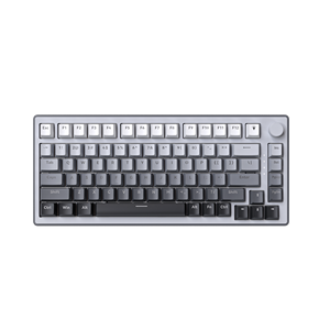 82 teclas con perilla de metal Junta inalámbrica de modo dual Sensación suave y elástica Teclado mecánico profesional para juegos para Android IOS - Product Image 1