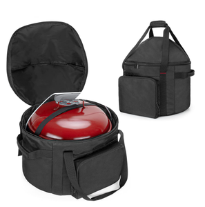 Outdoor Picnic Portable Grill Tote Bag Zipper Closure Waterproof Ins Style Cotton Nylon Polyester Silk Featuring Custom Logo