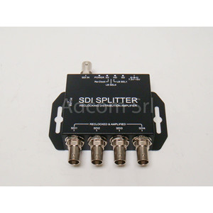 Real-Time SDI Splitter Duplicates 1 <strong>Input</strong> to 4 <strong>Outputs</strong> for LCD <strong>Monitors</strong> - Product Image 1