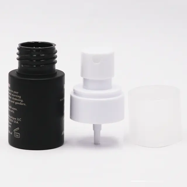 High-end limpador facial fosco 30ml bomba garrafa pp mousse espuma garrafa cosméticos
