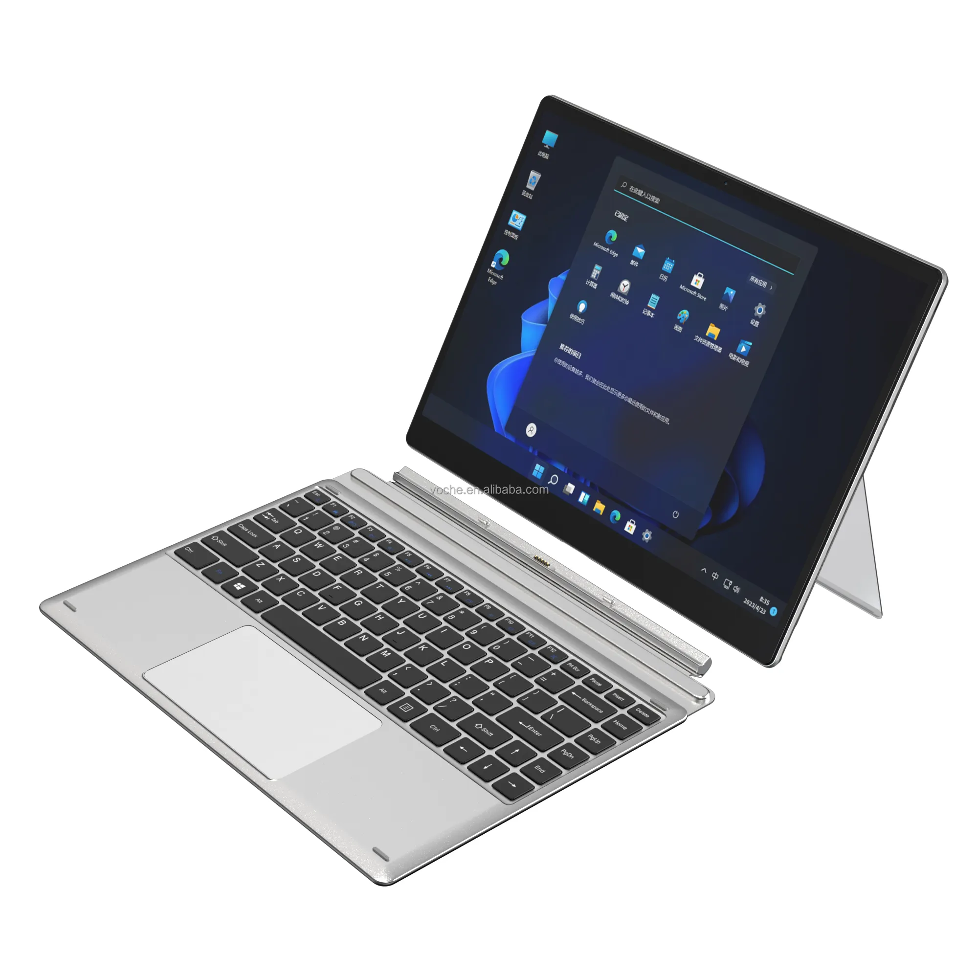 Nova Fábrica de Design Atacado Laptops 12.3 polegada laptop barato i7 escritório laptop 2 in1 Tablet PC OEM/ODM em guangdong China