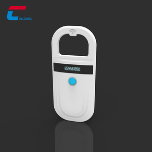 Düşük frekans RFID hayvan etiketi okuyucu köpek kedi Pet sığır mikroçip okuyucu 134.2khz hayvan çip tarayıcı - Product Image 4