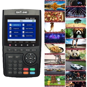 SATLINK WS6916 dijital uydu sinyal bulucu ölçer, 3.5 inç TFT LCD ekran, destek DVB-S / S2, MPEG-2 / MPEG-4 - Product Image 5