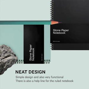 GuangAo Custom Planner Printing <strong>Dated</strong> Daily Weekly Monthly Leather A5 <strong>Notebook</strong> Agenda Stone Paper Personalized Daily Planner - Product Image 3