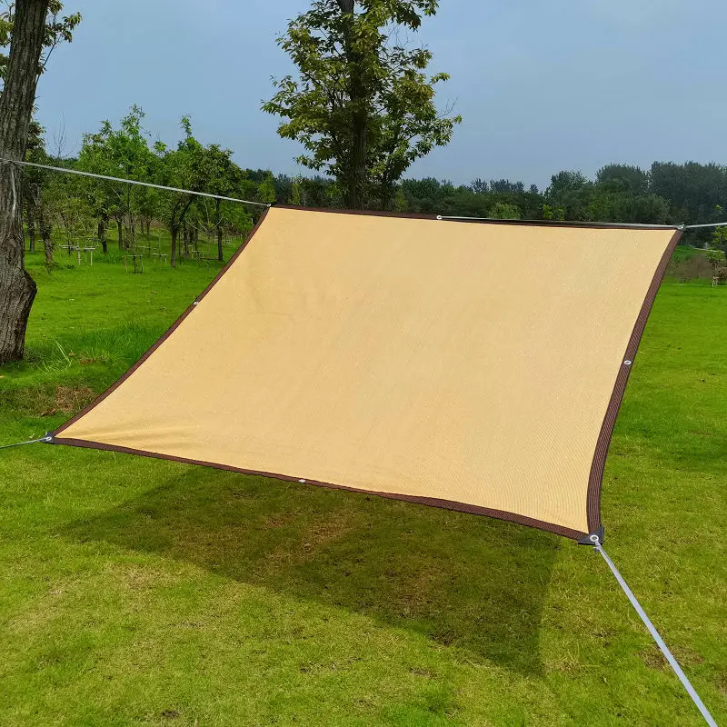 Huike Outdoor Canopy Patio 100% Virgin HDPE Gardenline Sun Shade Sail kit