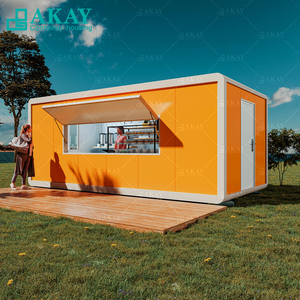 Nuevo diseño Estructura de contenedor Marco Estructura de acero ligero Marco Diseño de contenedor de envío 20FT Tienda de contenedores de envío - Product Image 4