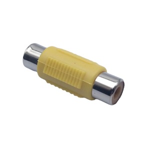 GAYINTT Color RCA hembra a hembra Adaptador de audio AV Puerto recto RCA Puerto recto para monitor de cámara de coche - Product Image 3