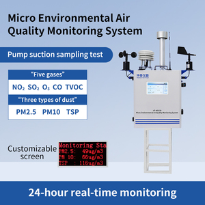Ce chứng nhận HT-MS100 đa-phân tích khí môi trường chất lượng không khí hệ thống giám sát cho No2 SO2 O3 co H2S O2 VOC NH3 CO2 PM10 - Product Image 5