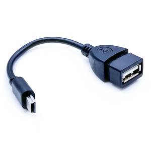 批发高品质成型型USB 2.0母到C型微型USB迷你B USB OTG相机手机电缆 - Product Image 5