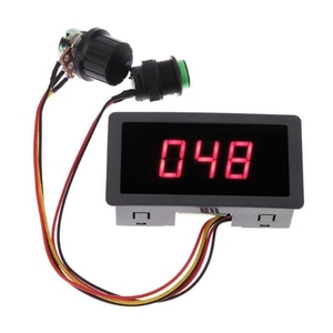CCM5D digital <strong>display</strong> <strong>PWM</strong> DC motor speed <strong>controller</strong> 6V12V24V stepless speed control switch <strong>display</strong> case - Product Image 1