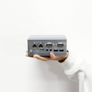 Fanless Mini PC Box for Industrial Edge <strong>Computing</strong> Intel J4205 J3455 3 LAN/4 COM/4 USB Windows10 <strong>Linux</strong> Ubuntu Embedded Computer - Product Image 1