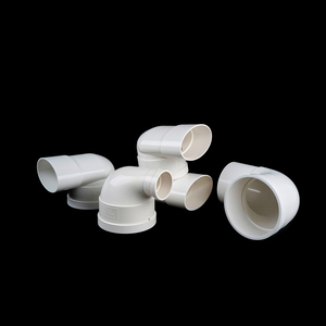 फैक्टरी मूल्य pvc पाइप पॉलिश सतह उपचार के साथ 90 डिग्री कोहनी - Product Image 6