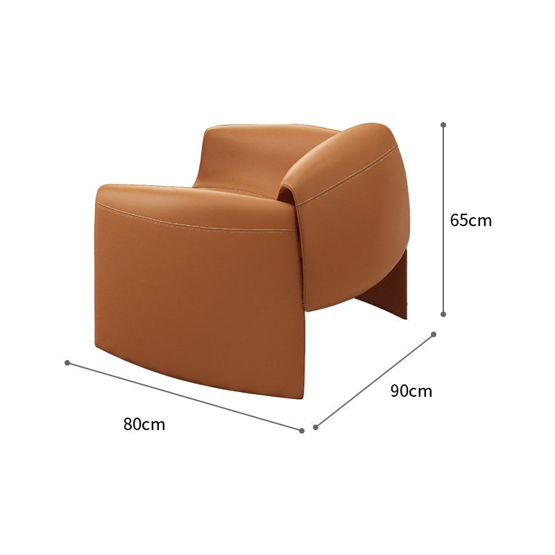 Canapé en forme de crabe (fauteuil individuel)
