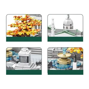 Wange 5249ใหม่โมเดลของเล่นตัวต่อตัวต่อสำหรับเด็กรุ่น Trafalgar Square London UK ชิ้นส่วนขนาดเล็ก - Product Image 4