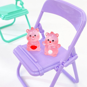 DIY Cartoony Stereo Luminous <strong>Ruby</strong> Pendant Small Resin Keychain Accessories Homemade Model Jewelry with Cute Pattern - Product Image 4