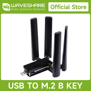 พอร์ต USB to M.2 B KEY 5G dongle โมดูล Quad antennas พอร์ต USB3.1อลูมิเนียมอัลลอยด์ฮีทซิงค์ M.2อินเตอร์เฟซคีย์ B M.2ไปยัง USB 3.1พอร์ต - Product Image 2