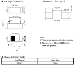 Yüksek performanslı SMD çip LED PT fotoğraf transistör 0602 0603 850nm 940nm IR LED verici mavi kırmızı ve kızılötesi emisyon - Product Image 4