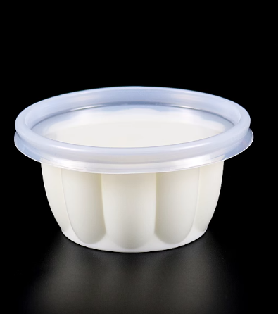 Transparent Cup + Transparent Flat Cover