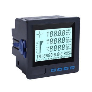Nuevo tipo de medidor de panel armónico multifunción con puerto Ethernet RS485 2 entradas de conmutación y 4 salidas trifásicas - Product Image 2