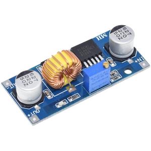 XL4015 5A 4-38Vから1.25-36V 24V 12V 9V 5VDC降圧調整可能パワーモジュールLEDリチウム充電器 (ヒートシンク付き) - Product Image 3