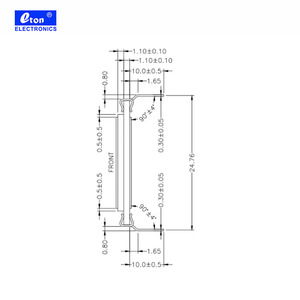 Nuova vendita a basso prezzo della cina vendita diretta della fabbrica segmento numerico Lcd Display a 4 cifre