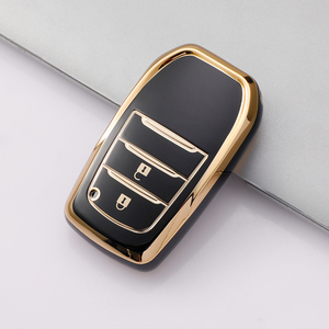 高級車キーケーストヨタプリウスカローラバーソ2ボタンリモコンキーカバーRAV4ランドクルーザーAvalonモデル - Product Image 3