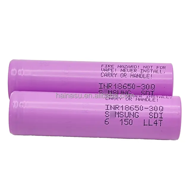 100% Original 3.6V Inr18650-30q 18650 แบตเตอรี่ 3000Mah Max 30AสําหรับSamsung 18650-30q