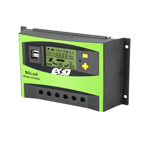 ESG предоставлять более высокое качество и более низкую цену PWM 12v/24v 10A 20A 30A ЖК-дисплей солнечной энергии контроллер заряда - Product Image 1