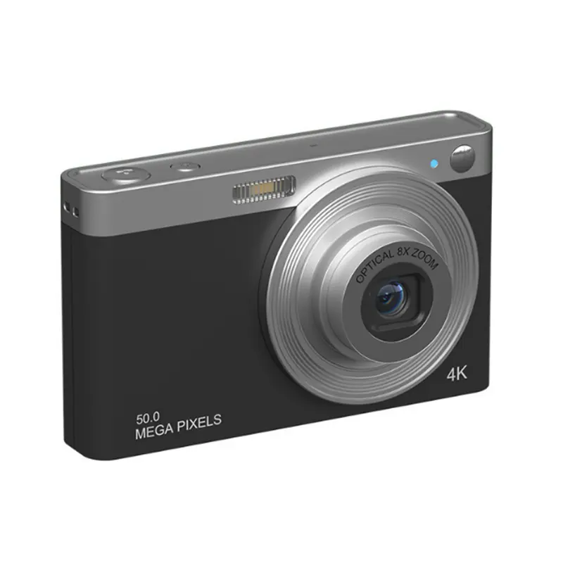 Nhiếp ảnh chụp video máy ảnh kỹ thuật số video kỹ thuật số máy ảnh 4K máy ảnh màu xám có thể sạc lại pin 16X Zoom kỹ thuật số> 3"